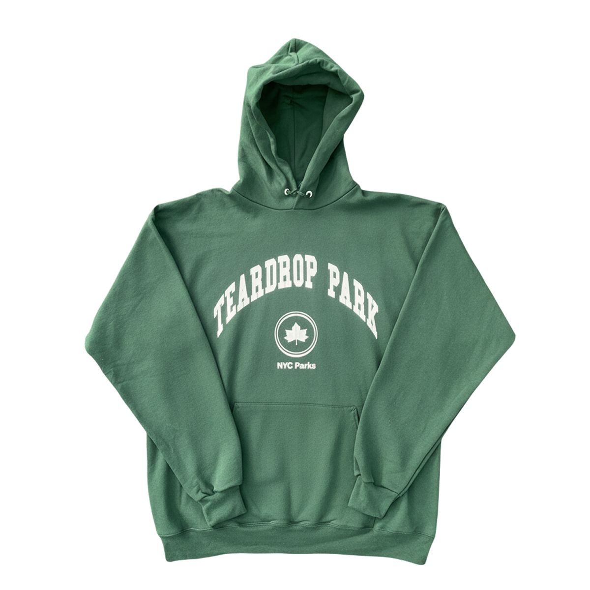 Teardrop Park Hoodie — Forest Green