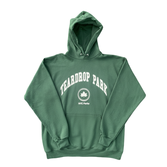 Teardrop Park Hoodie — Forest Green